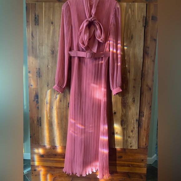 Dresses Vintage Pleated Rose Color Dress Poshmark